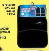 Q Premium Vivo Car Mat Set 4-Piece