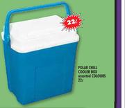 Polar Chill 22Ltr Cooler Box Assorted Colours