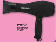 Essentials Hair Dryer- 1200W