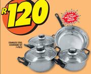 Stainless Steel 7 Piece Cookware Set 