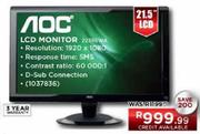 AOC LCD Monitor-21.5" (2236SWA)