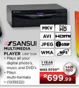 Sansui Multimedia Player (UMP 1004)
