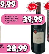 Robertson Winery Old Chapel Red-1.5Ltr