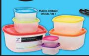 Plastic Storage System 7 In 1