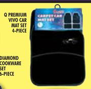 Q Premium Vivo Car Mat Set-4 Piece