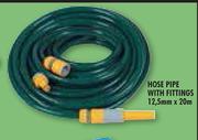 Hose Pipe With Fittings-12.5mm x 20m