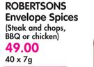 Robertsons Envelope Spices-40x7g