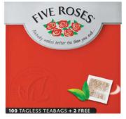 Five Roses Tagless Teabags