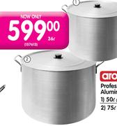 Aro 75L Professional Aluminium Stew Pot