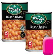 Rhodes Baked Beans In Tamato Sauce-6x410g