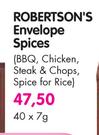 Robertson's Envelope Spices-40x7g