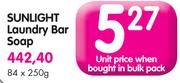 Sunlight Laundry Bar Soap-84x250g