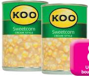 Koo Sweetcorn Cream Style-410g