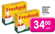 Freshpak Rooibos Tagless Tea Bags-160's Each