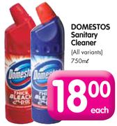 Domestos Sanitary Cleaner(All Variants)-75ml Each