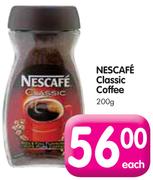 Nescafe Classic Coffee-200gm Each