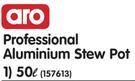 Aro 50L Professional Aluminium Stew Pot