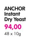 Anchor Instant Dry Yeast-48x10g