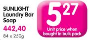 Sunlight Laundry Bar Soap-84x250g