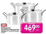 Aro Professional Aluminium Stewpot Set-Each