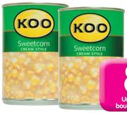 Koo Sweetcorn Cream Style-12x410g