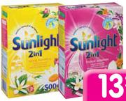 Sunlight Tropical Or Regular Washing Powder-6x500g