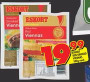Eskort Red/Smoked Viennas-500gm Each