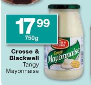 Crosse & Blackwell Tangy Mayonnaise-750g