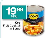 Koo Fruit Cocktail in Syrup-825g