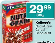 Kellogg's Nutri-Grain Cereal Choc-Malt-500g