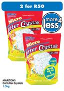 Marltons Cat Litter Crystals-2 x 1.5kg
