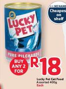 Lucky Pet Cat Food Assorted-2 x 400g Each
