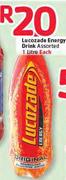 Lucozade Energy Drink-1Ltr