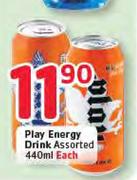 Play Energy Drink-440ml