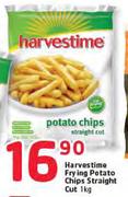 Harvestime Friying Potato Chips straight Cut-1 kg