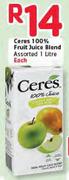 Ceres 100% Fruit Juice Blend-1Ltr