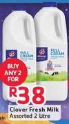 Clover Fresh Milk Assorted-2x2L