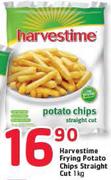 Harvestime Frying Potato Chips Straight Cut-1Kg