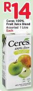 Ceres 100% Fruit Juice Blend Assorted-1L