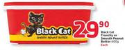 Black Cat Crunchy Or Smooth Peanut Butter-600g