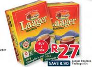 Laager Rooibos Teabags-2 x 80s