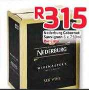 Nederburg Cabernet Sauvignon-6x750ml Per Case