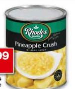 Rhodies Pineapple Crush-825g