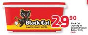 Black Cat Crunchy Or Smooth Peanut Butter- 600g