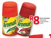 Knorr Aromat Assorted Canister- 75g Each