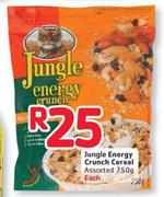 Jungle Energy Crunch Cereal Assorted- 750g 