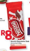 Nestle Chocolate Slab Assorted- 80g
