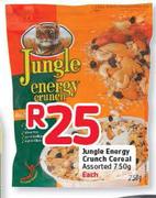 Jungle Energy Crunch Cereal Assorted-750G Each