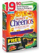 Nestle Cheerios Honey Or Multigrain-340g