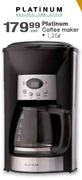 Platinum Coffee Maker-1.25l 